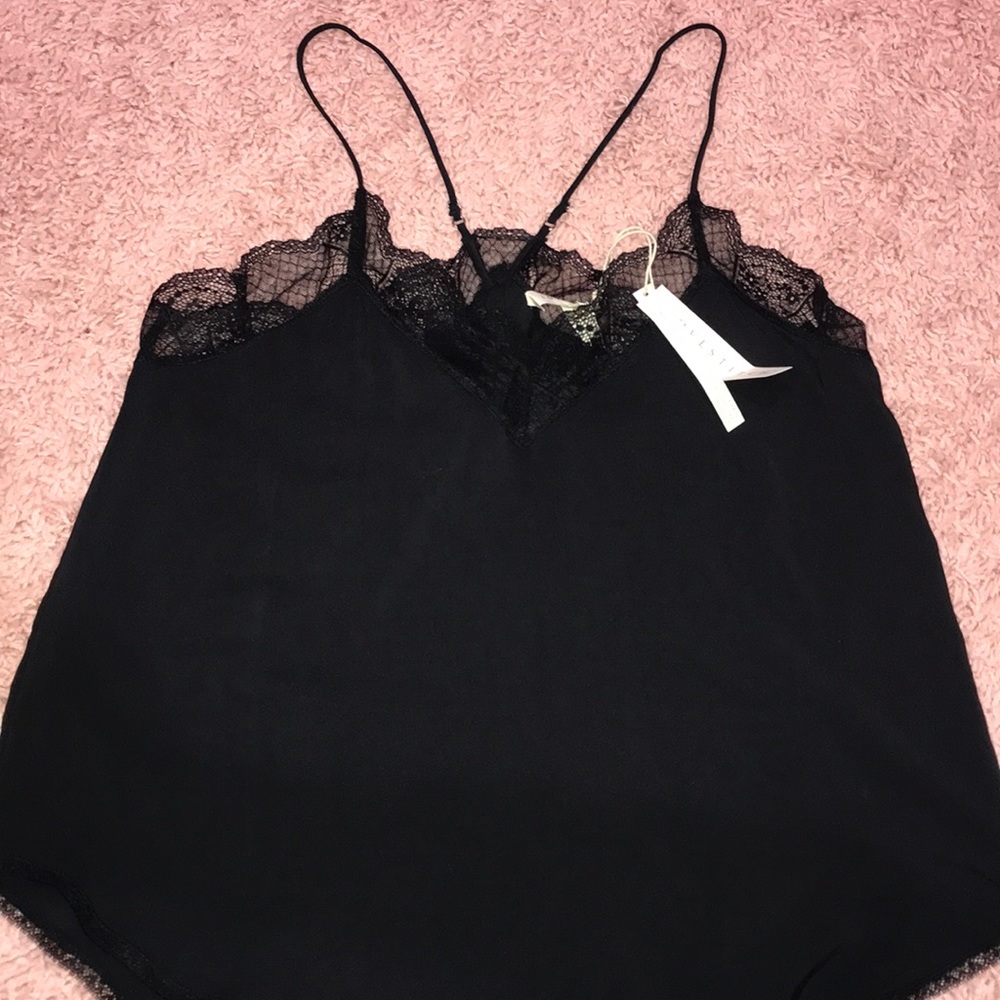 New lace chiffon-esque cami